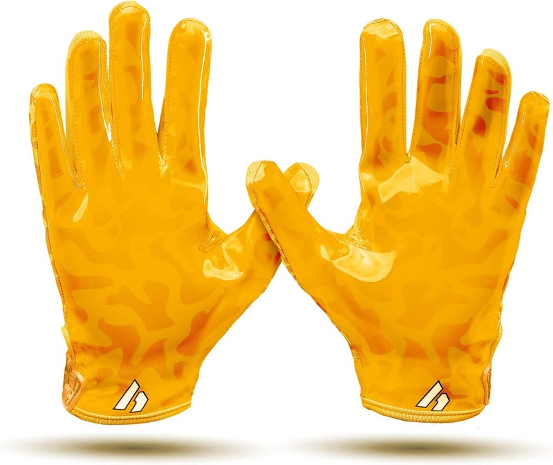 Repsters RPG1 Football Gloves - Men’s Elite Trendy Wide Receiver Gloves – Extra Sticky Grip Football Gloves for Game Day, Training, High School and College - Adult and Youth Sizes - Image 5